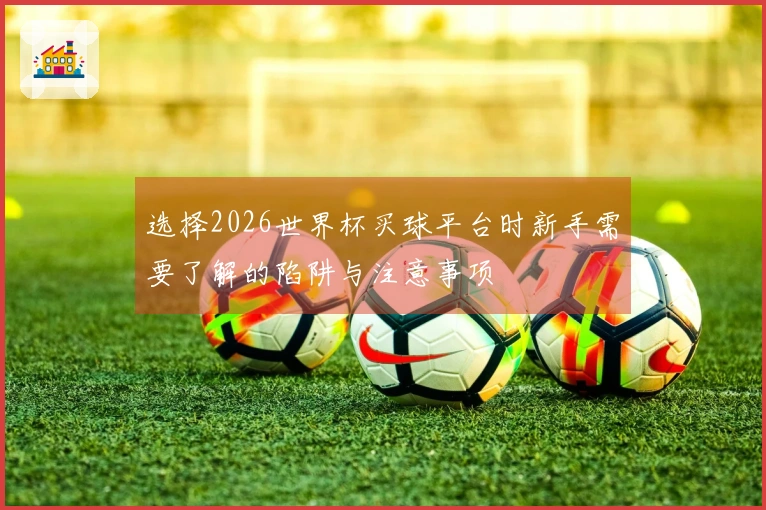 选择2026世界杯买球平台时新手需要了解的陷阱与注意事项